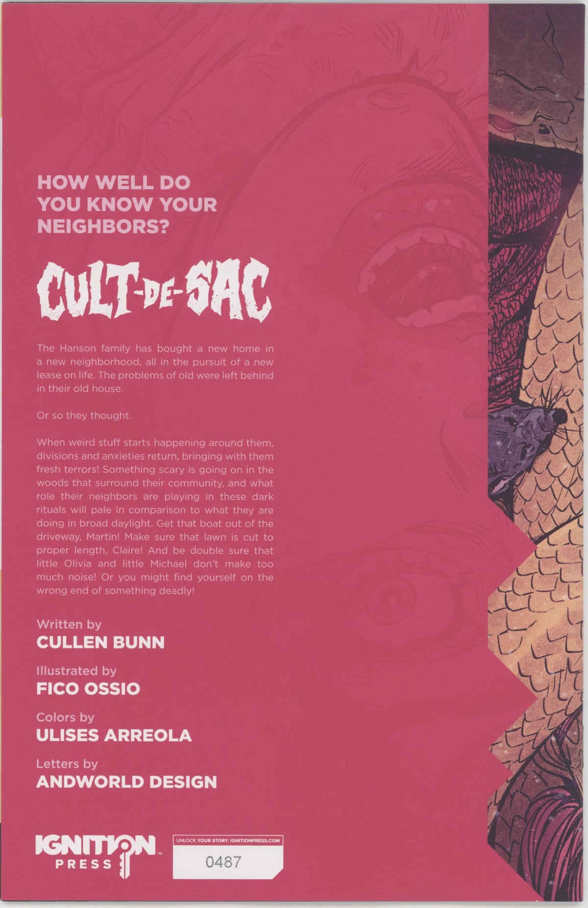 Cult De Sac #1 Cover C Aneke 1 in 10