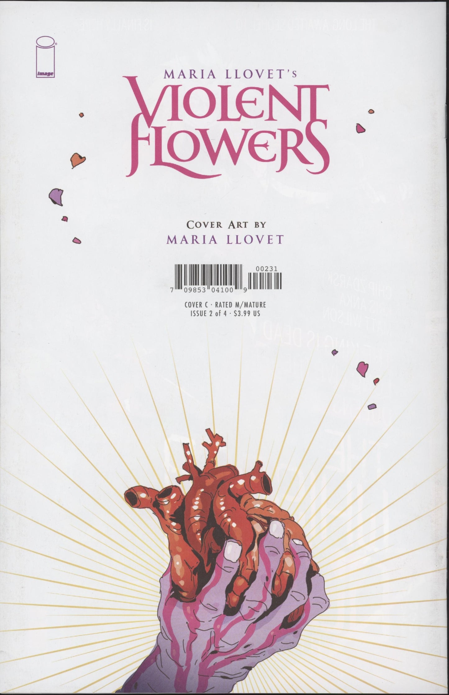 Violent Flowers Issue #2C 1:10 Retailer Incentive Variant