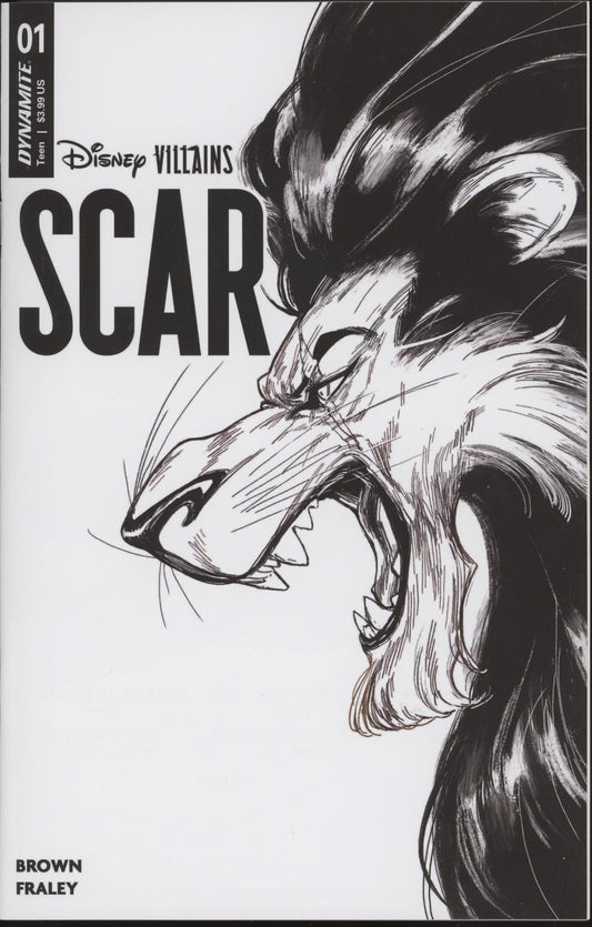 Disney Villains Scar Issue #1I 1:15 Retailer Incentive Variant