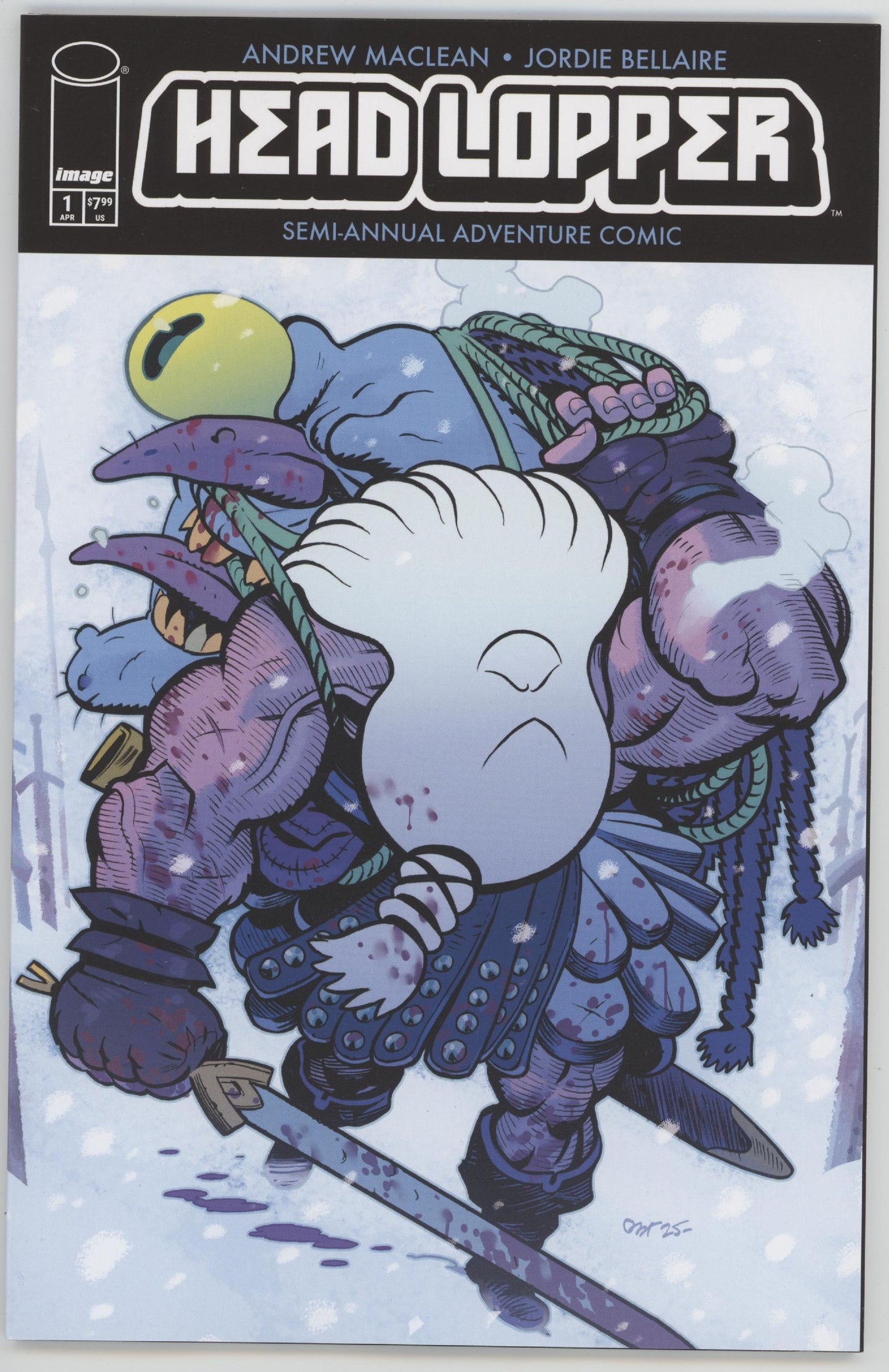 Head Lopper #1 (2026) Cover D Dylan Burnett Variant (Mature)
