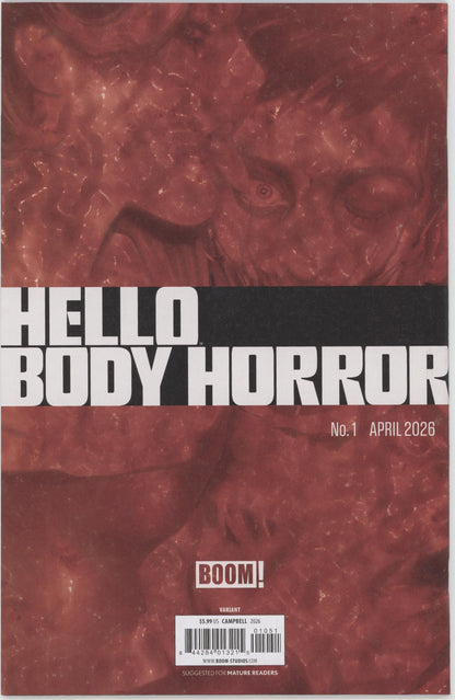Hello Body Horror #1 E 1 in 10 Variant Edition (Full Art, Campbell)