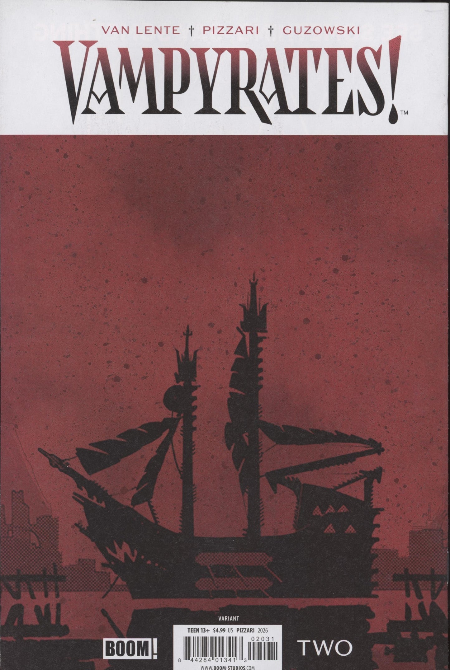 Vampyrates! #2 C 1 in 10 Variant Edition (Full Art, Pizzari)