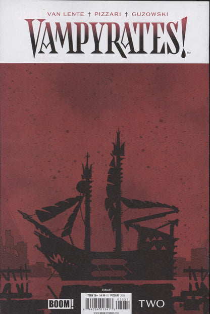 Vampyrates! #2 C 1 in 10 Variant Edition (Full Art, Pizzari)