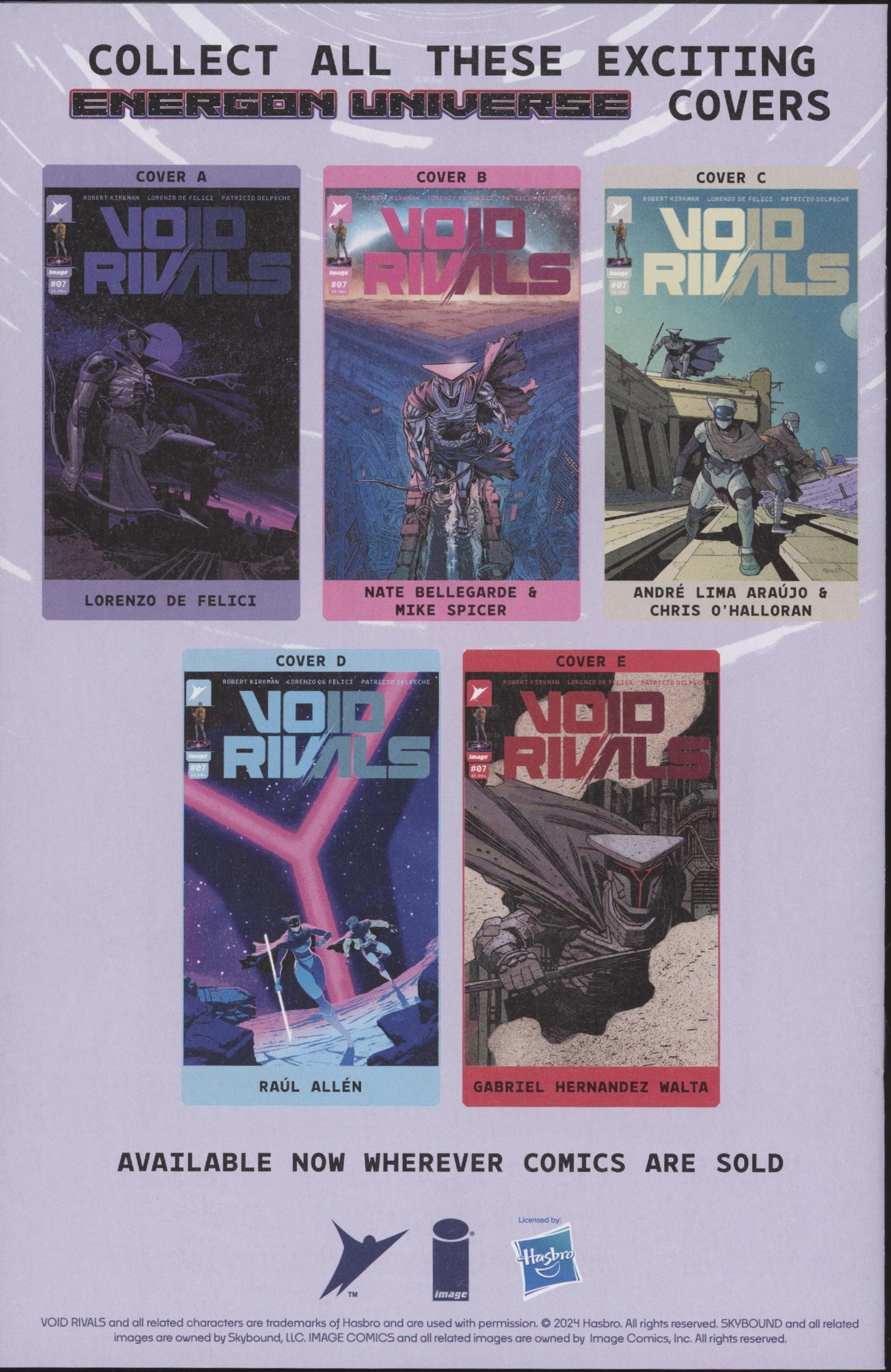 Void Rivals Issue #7C 1:10 Retailer Incentive Variant