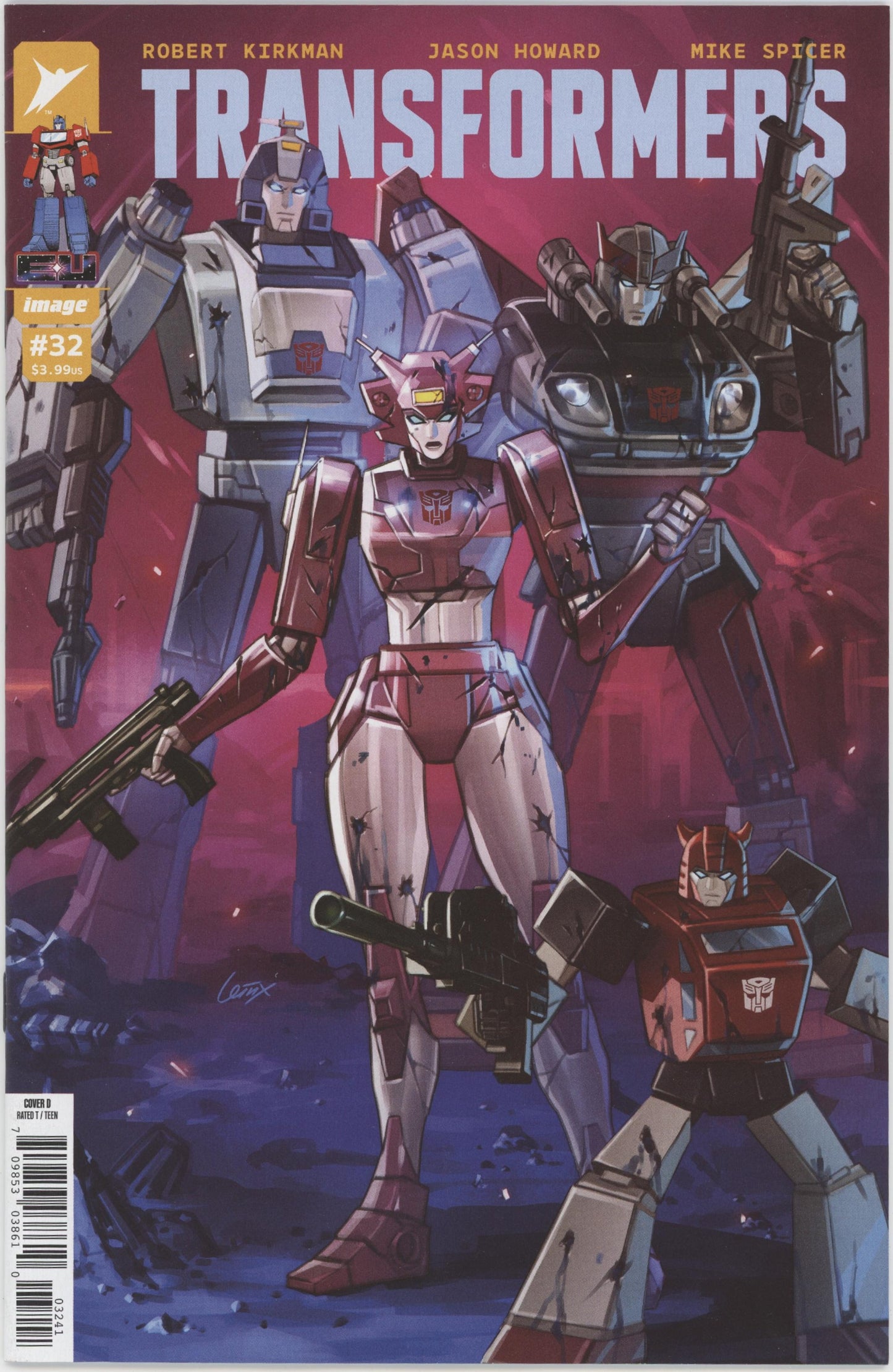 Transformers #32 Cover D 1 in 25 Leirix Li Variant
