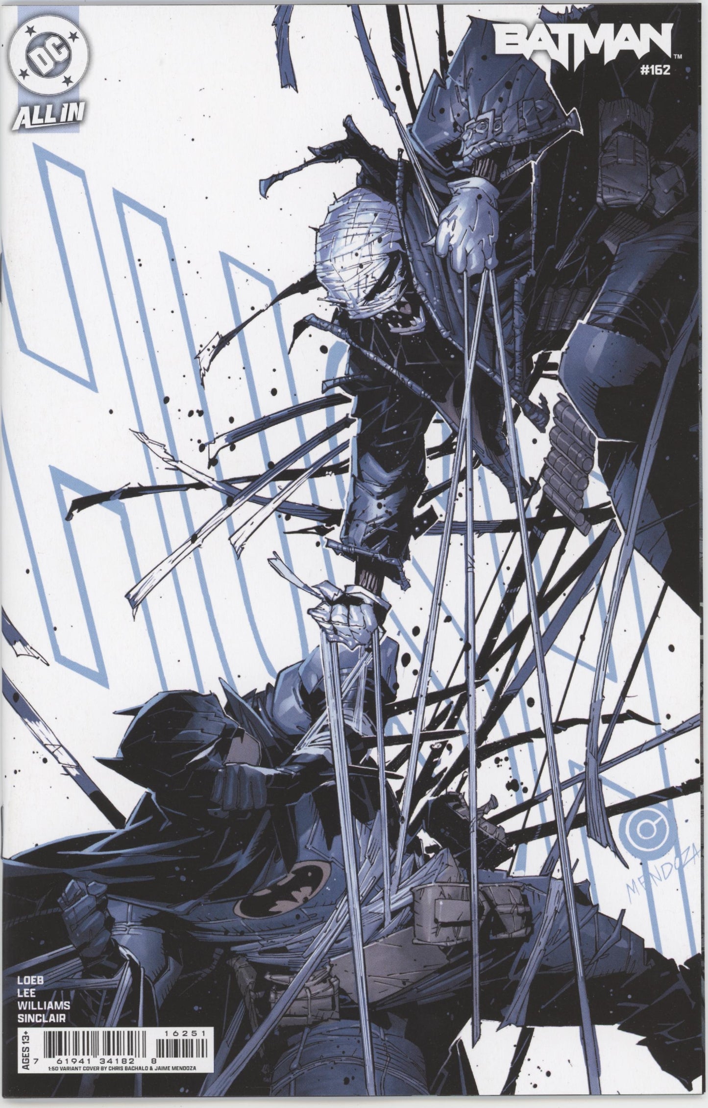 Batman #162 Cover H 1 in 50 Chris Bachalo Card Stock Variant