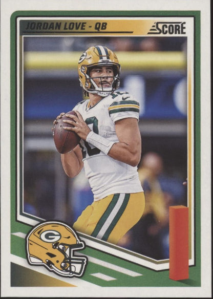 Jordan Love Football Lot of 5