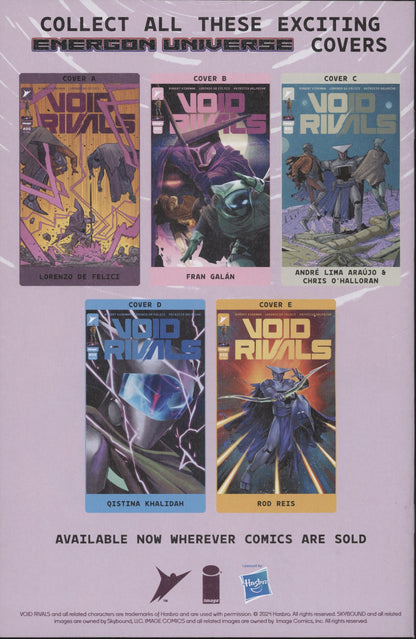 Void Rivals Issue #8C 1:10 Retailer Incentive Variant