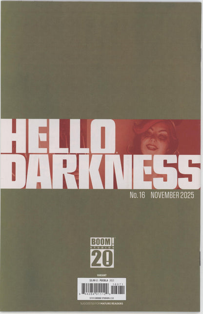 Hello Darkness #16 E 1 in 10 Variant Edition (Full Art, Puebla)