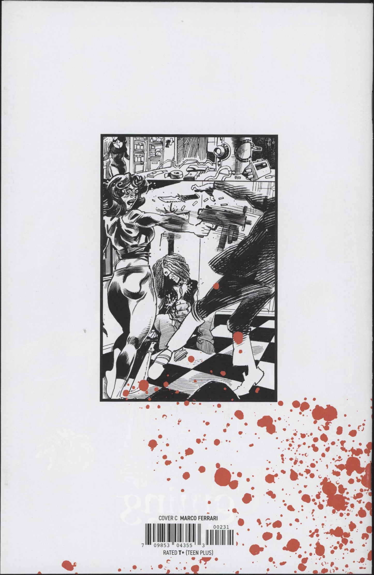 GEHENNA NAKED AGGRESSION #2 (OF 4) CVR C INC 1:10 MARCO FERRARI VAR