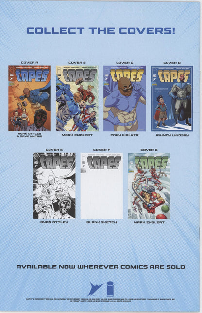 Invincible Universe Capes #1 Cover C 1 in 10 Cory Walker Variant