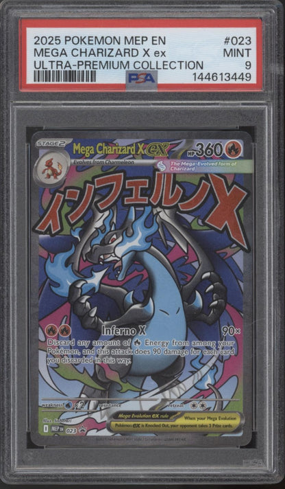 Mega Charizard X ex Pokemon Ultra Premium Collection #023 PSA 9 #2