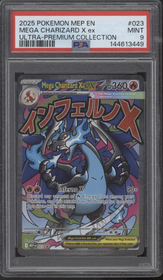 Mega Charizard X ex Pokemon Ultra Premium Collection #023 PSA 9 #2