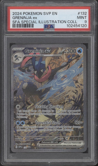 Greninja ex Pokemon Shrouded Fable Special Illustration Collection #132 PSA 9 #1