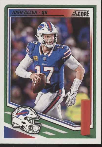 Josh Allen Football Lot of 10