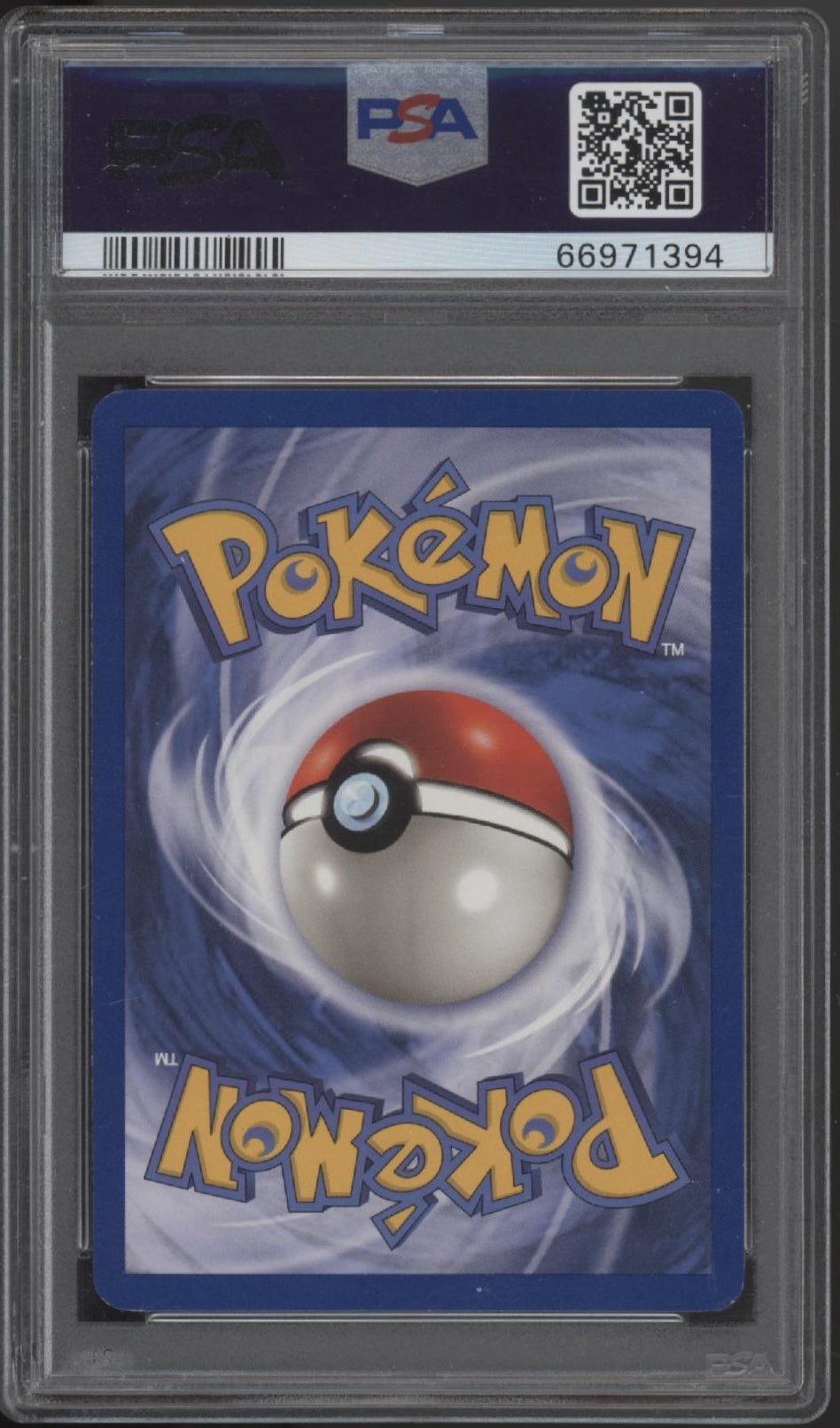 Dragonite Pokemon Fossil Holo #4 PSA 8