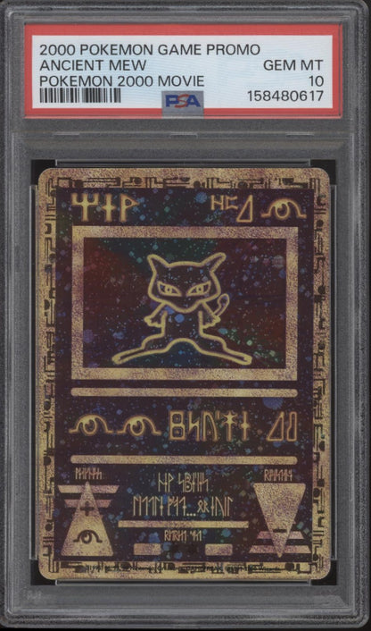 Ancient Mew Pokemon 2000 Movie Promo PSA 1-10