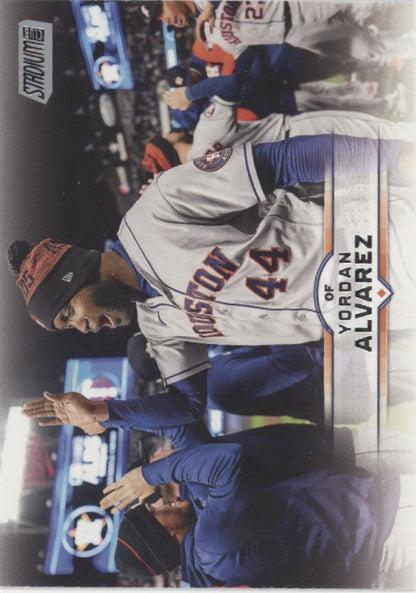 Yordan Alvarez Baseball Lot of 5