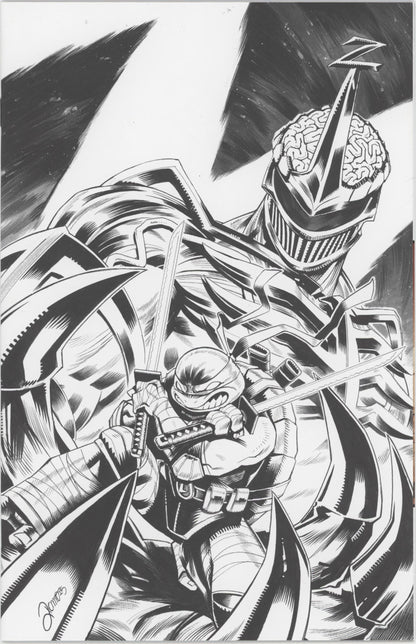 Mighty Morphin Power Rangers/Teenage Mutant Ninja Turtles III #3 E 1 in 10 Variant Edition (Full Art, Zonno)