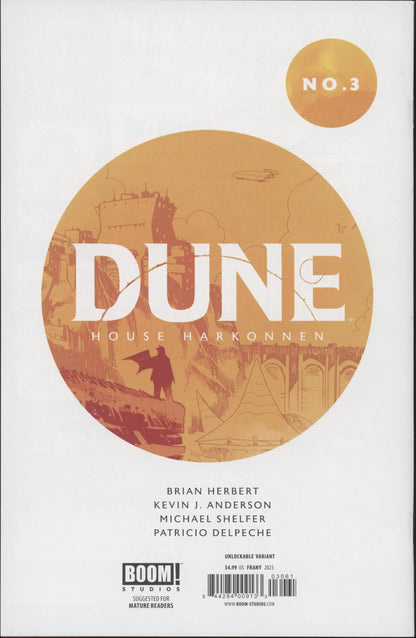 Dune House of Harkonnen Issue #3F Limited Retailer Incentive Variant