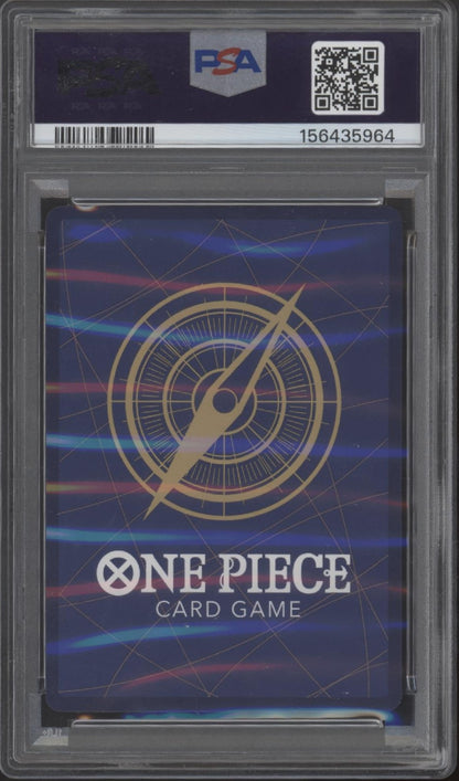 Nami One Piece Card Game OP01 Alternate Art Errata #016 PSA 10