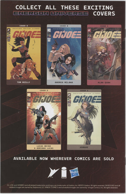 G.I. Joe #10 Cover C 1 in 10 Alan Quah Connecting Variant
