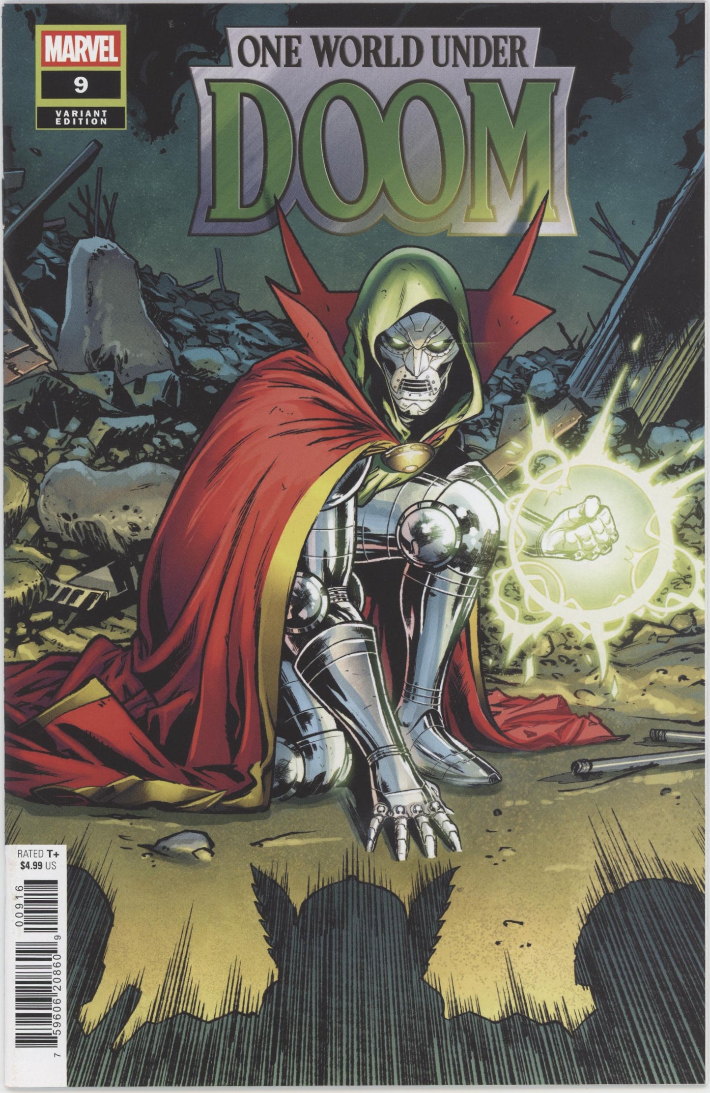 One World Under Doom #9 Cover I Matteo Della Fonte Variant