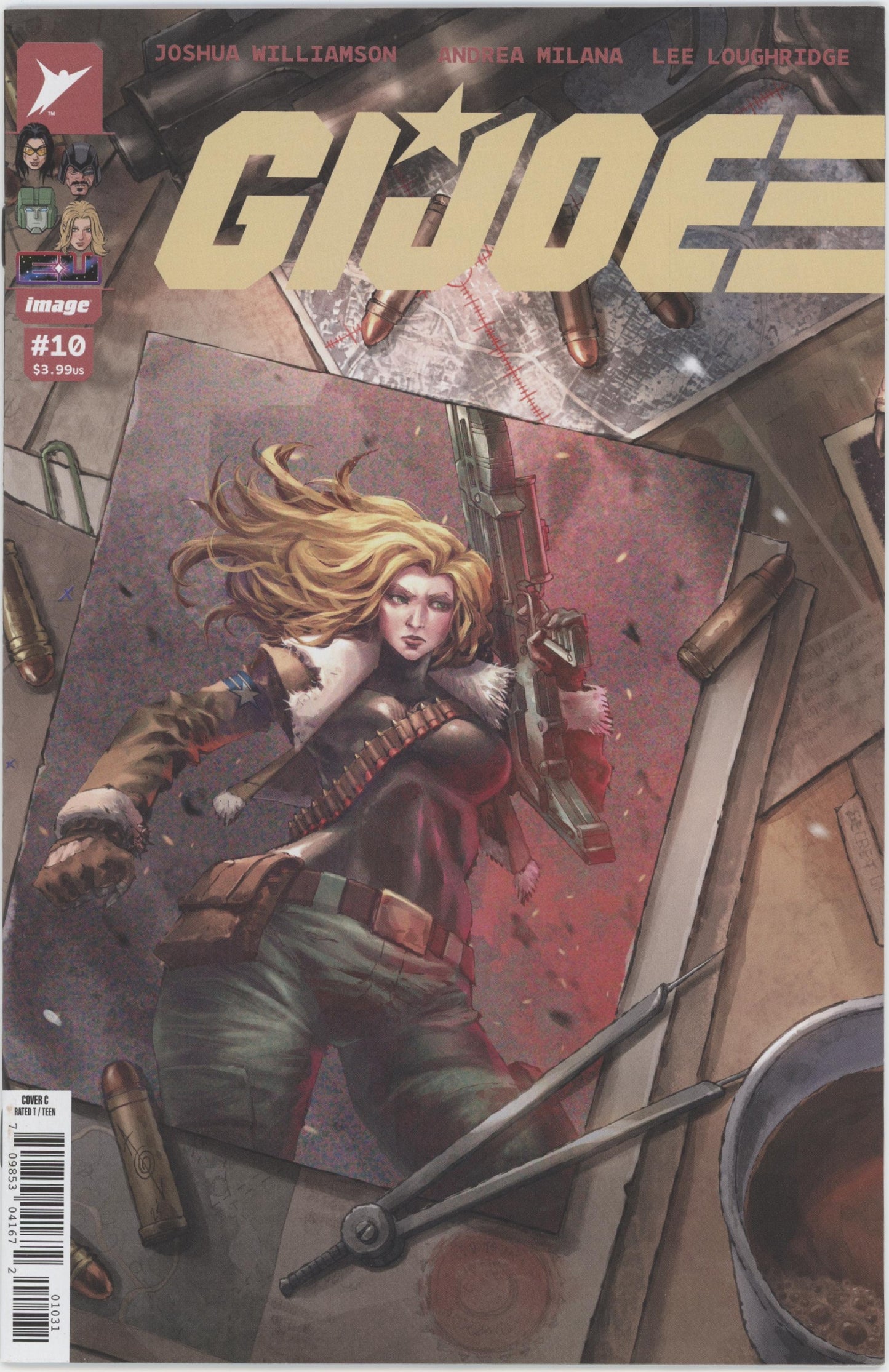 G.I. Joe #10 Cover C 1 in 10 Alan Quah Connecting Variant