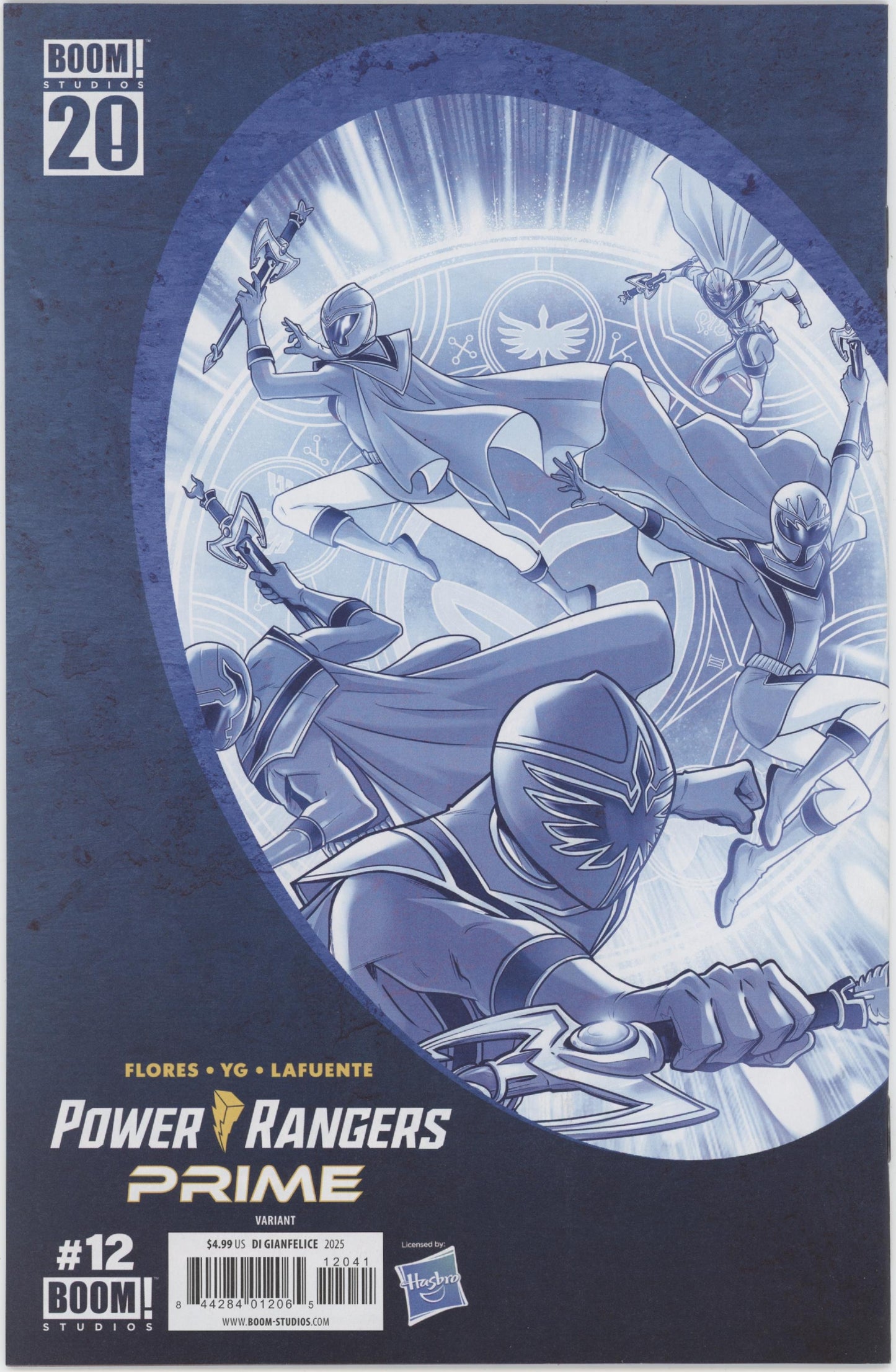 Power Rangers Prime #12 D 1 in 10 Variant Edition (Full Art, Di Gianfelice)