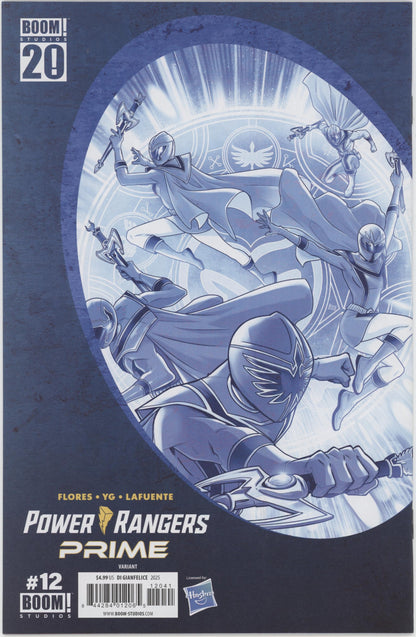 Power Rangers Prime #12 D 1 in 10 Variant Edition (Full Art, Di Gianfelice)