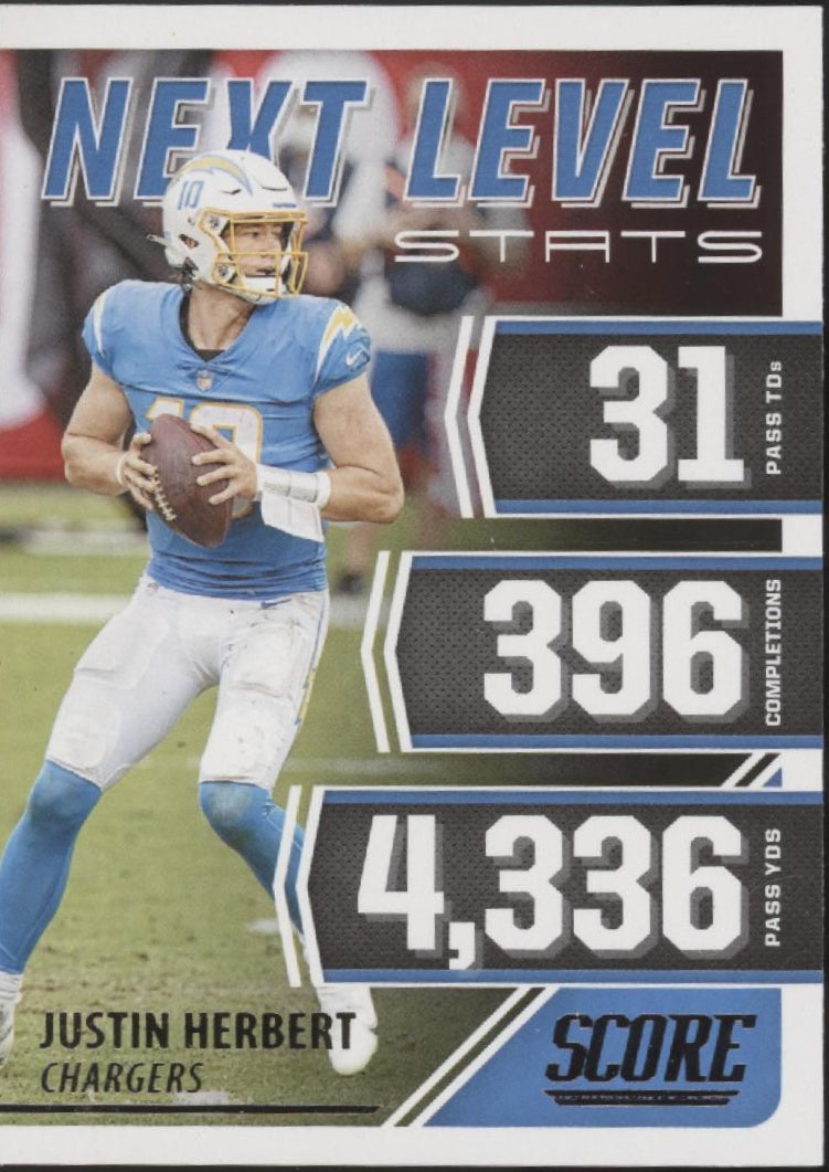 Justin Herbert Football Lot of 5