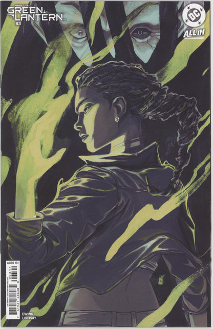 ABSOLUTE GREEN LANTERN #3 CVR D INC 1:25 NIMIT MALAVIA CARD STOCK VAR