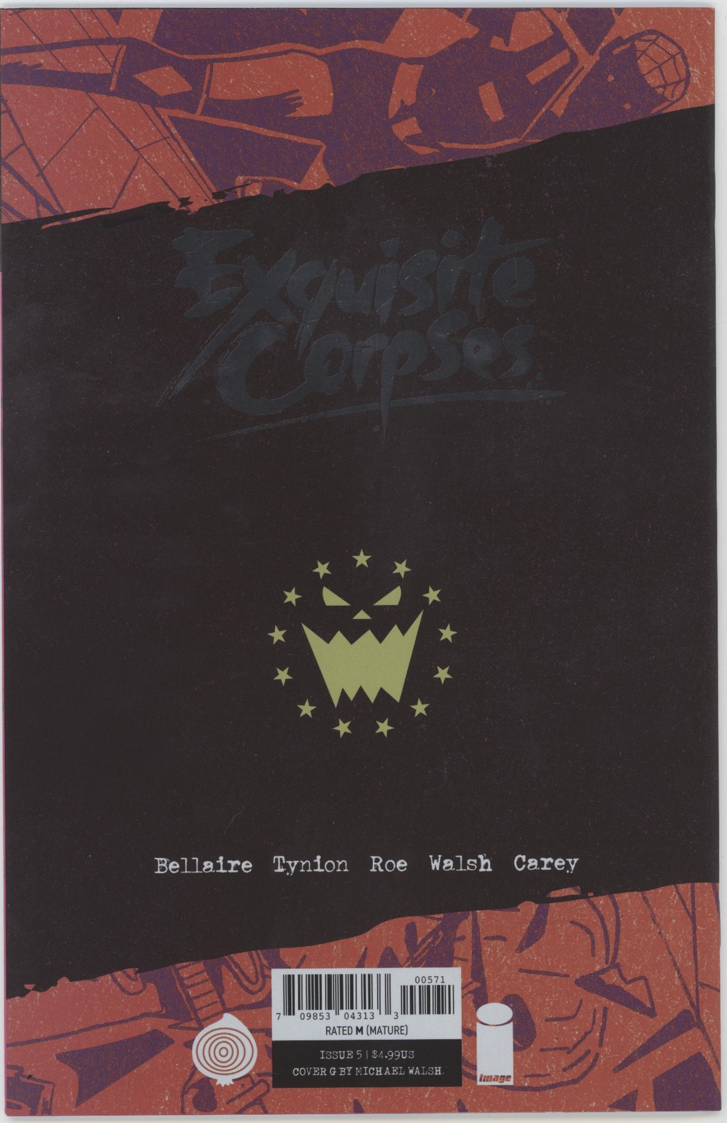 Exquisite Corpses #5 Cover G Foil Thank You Variant (One Per Store)