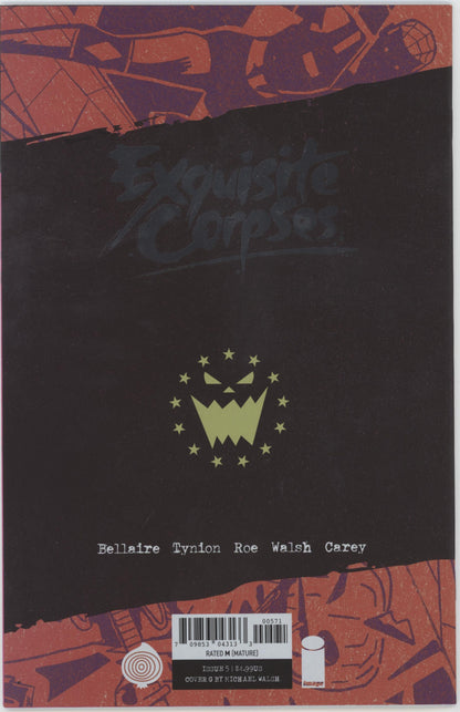 Exquisite Corpses #5 Cover G Foil Thank You Variant (One Per Store)