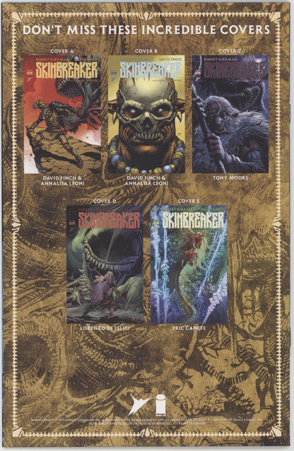 Skinbreaker #3 Cover C 1 in 10 Tony Moore Variant