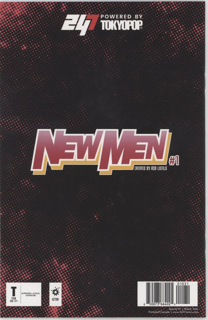 New Men #1 B&W Sienkiewicz Cover