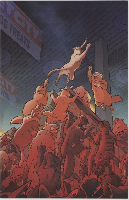 Feral #17 Cover C 1 in 10 Tony Fleecs Full Art Variant