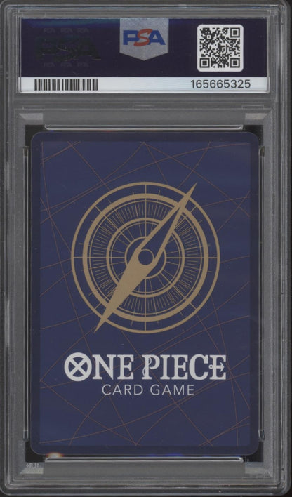 Sabo One Piece Card Game OP13 Wanted Alternate Art #120 PSA 10