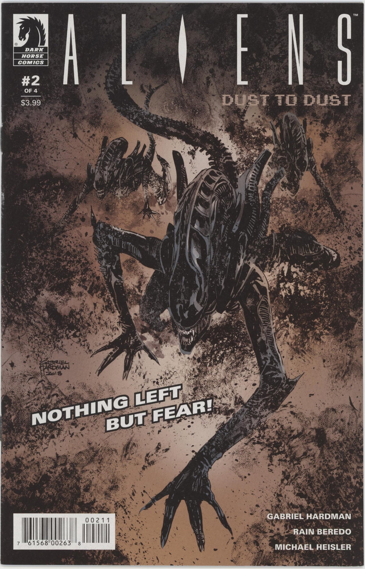 Aliens Dust to Dust (2018 Dark Horse) #1-4
