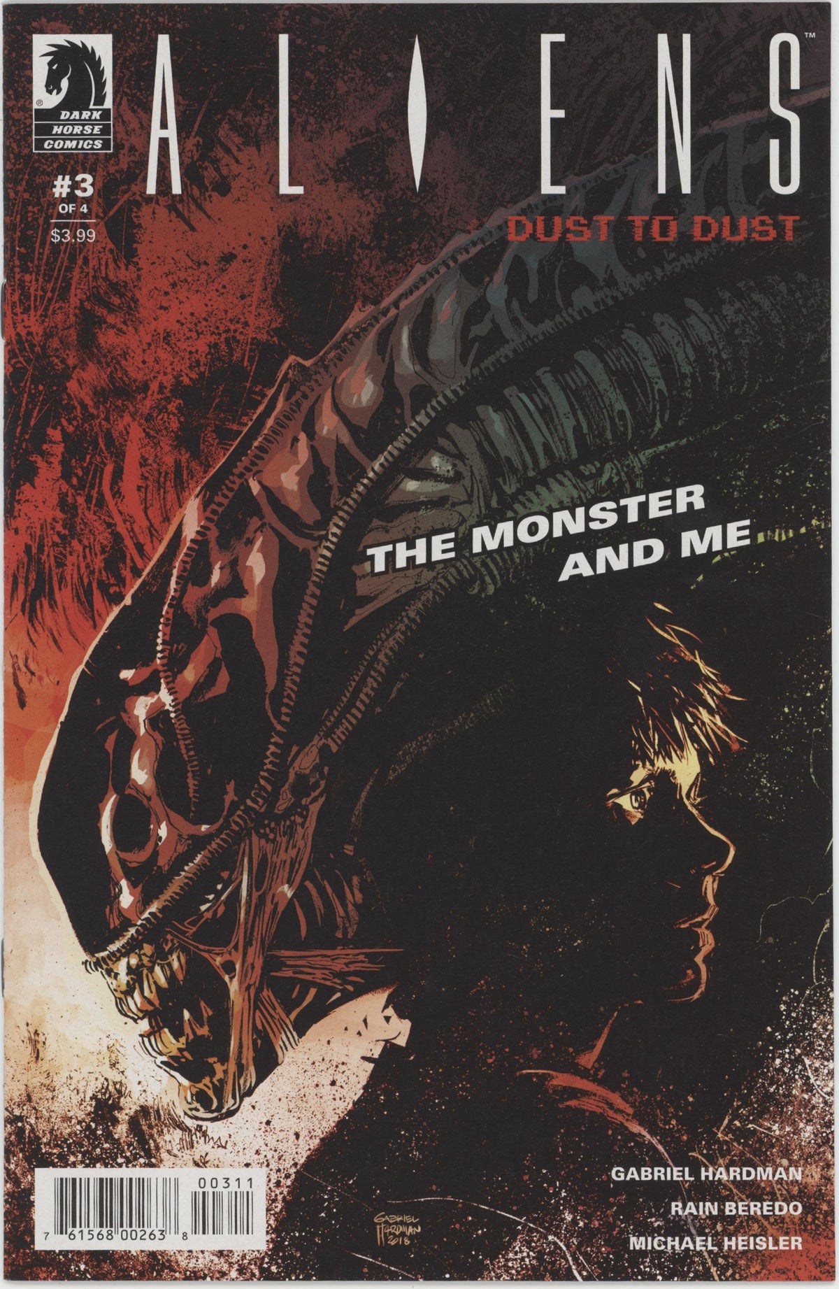 Aliens Dust to Dust (2018 Dark Horse) #1-4