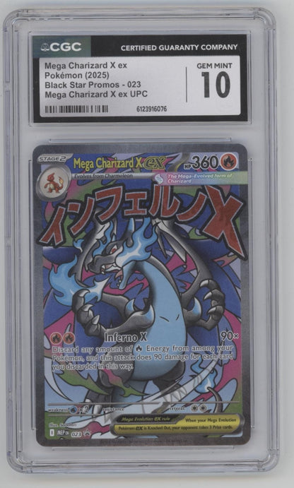 Mega Charizard X ex Pokemon Ultra Premium Collection #023 CGC 10 #1