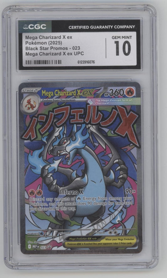 Mega Charizard X ex Pokemon Ultra Premium Collection #023 CGC 10 #1