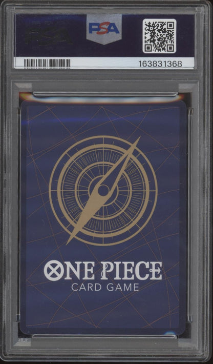 Zeus One Piece Card Game OP15-EB04 Special Alternate Art #106 PSA 10