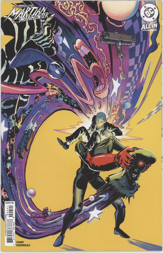 ABSOLUTE MARTIAN MANHUNTER #4 (OF 12) CVR D INC 1:25 RILEY ROSSMO CARD STOCK VAR