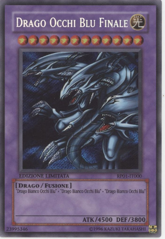 Blue-Eyes Ultimate Dragon Yu-Gi-Oh! Secret 1st Edition Italian RP01-IT000 #1
