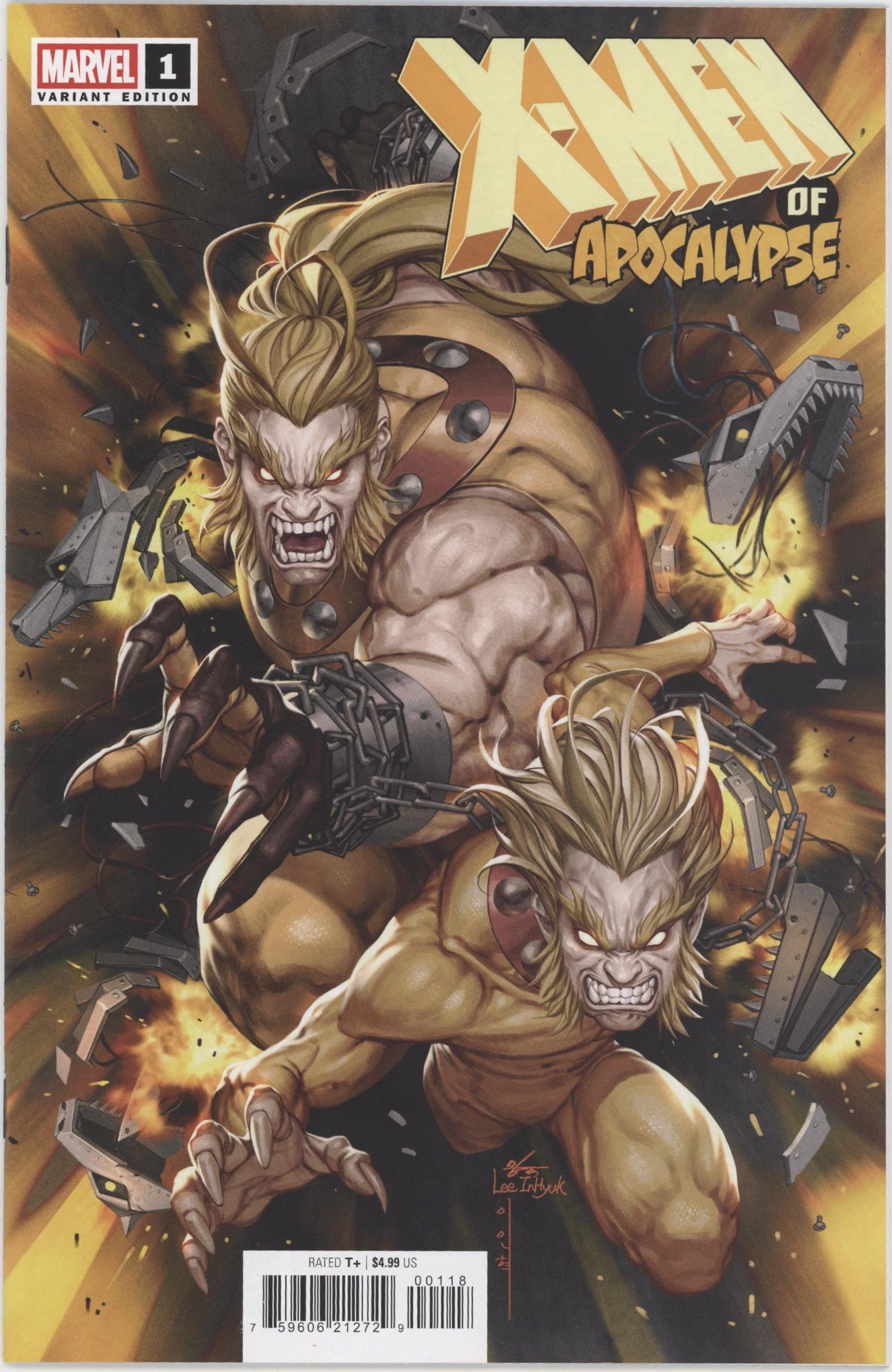 X-Men Of Apocalypse #1K Inhyuk Lee Variant、Marvel Comics、kayou
