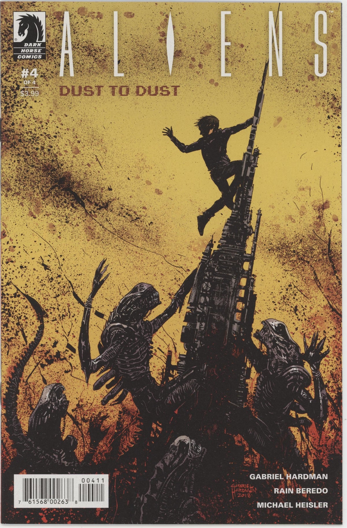 Aliens Dust to Dust (2018 Dark Horse) #1-4