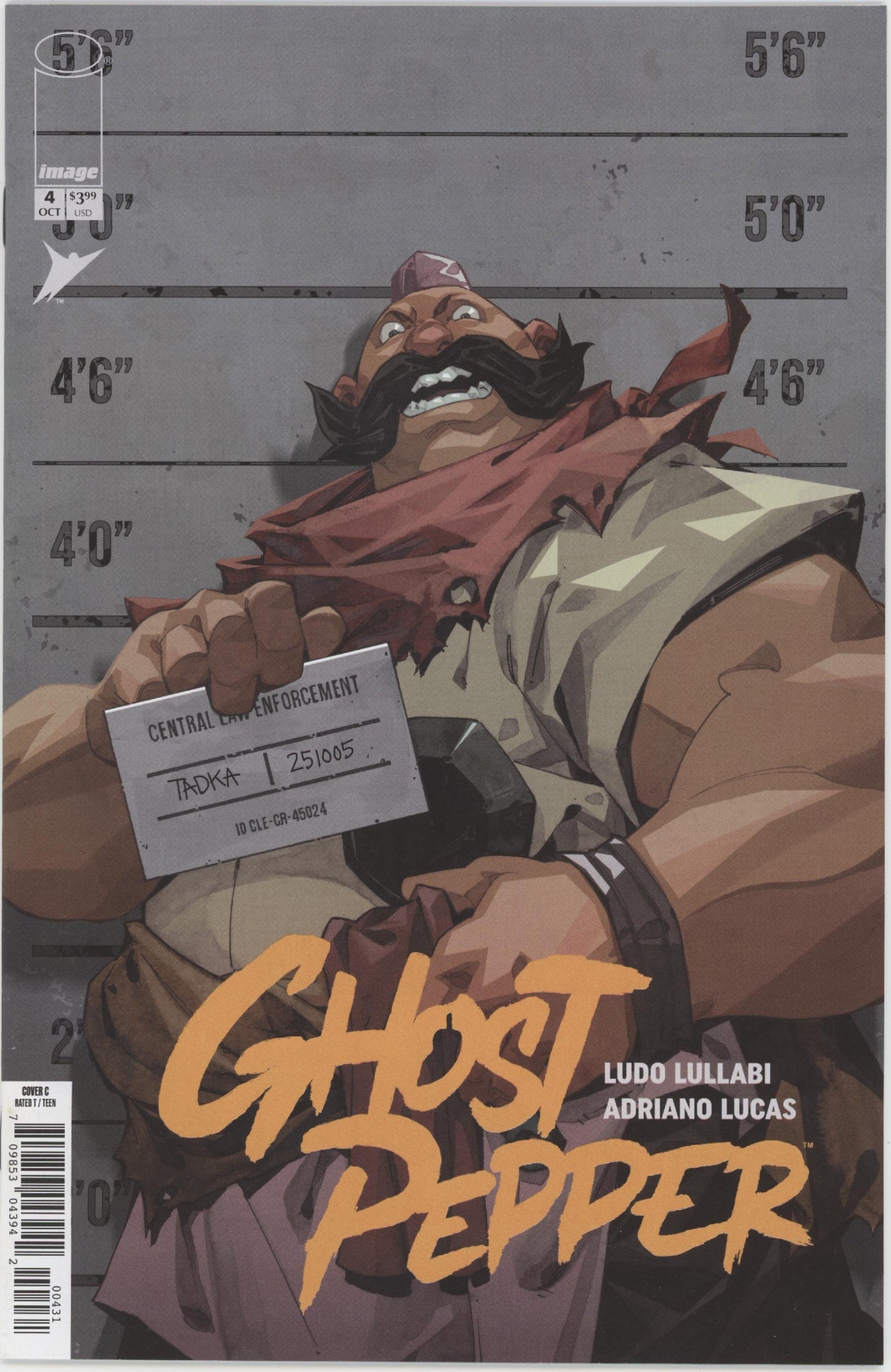 Ghost Pepper #4 Cover C 1 in 10 Kael Ngu Variant