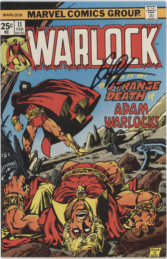 Warlock Issue #11 Jim Starlin Personal Copy Auto with COA #1