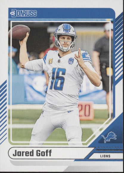 Jared Goff Football Lot of 10